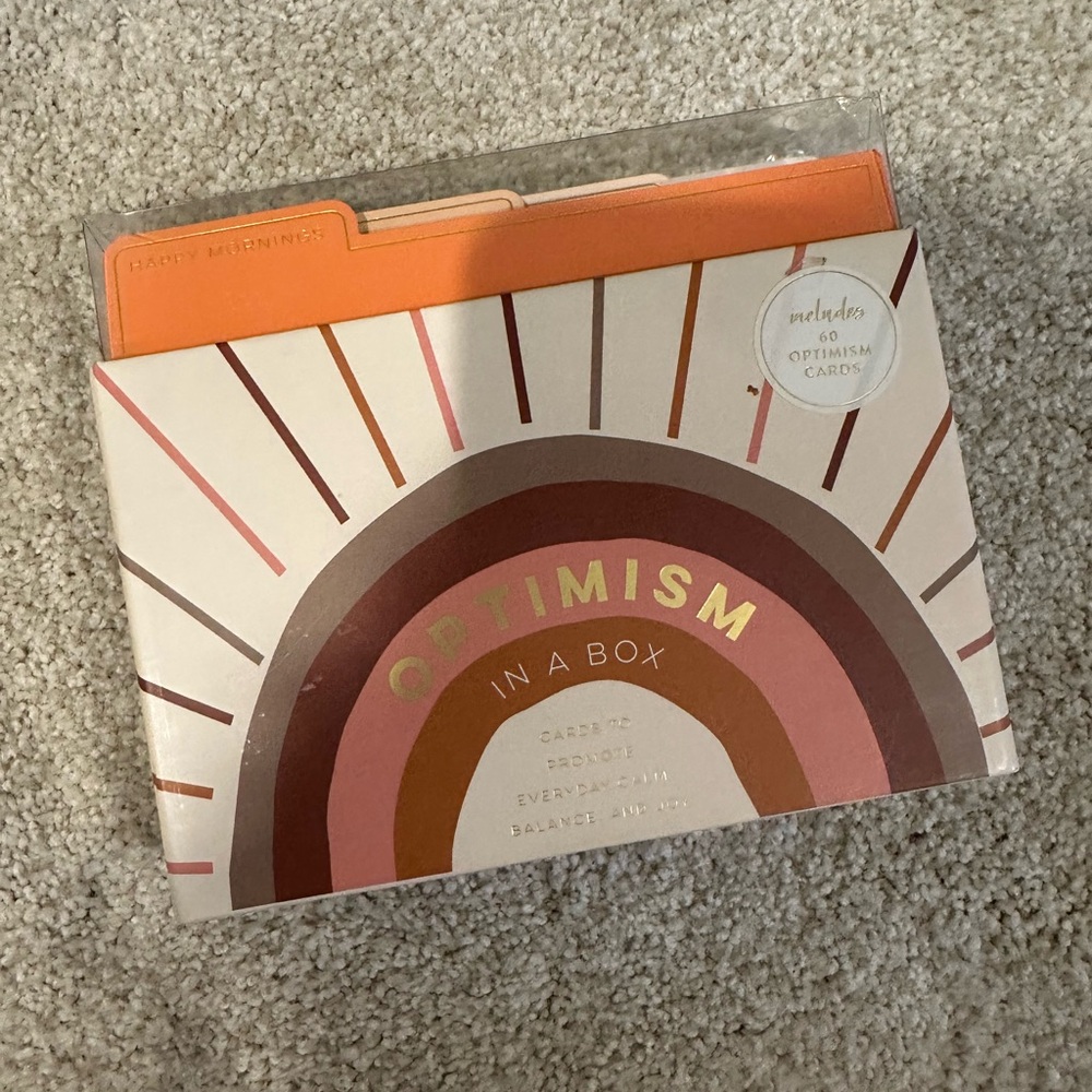 Optimism in a Box Card Set
